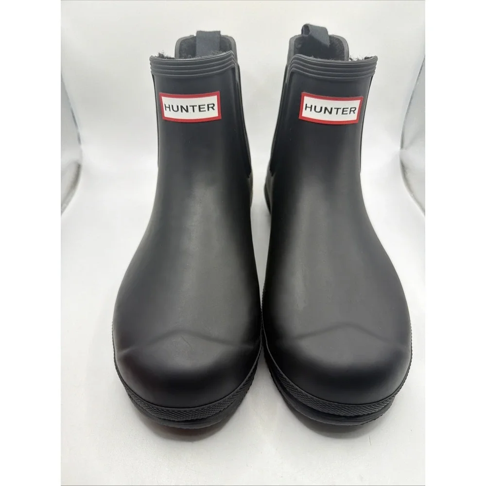 HUNTER‎ WOMENS CHELSEA BOOT, HUNTER WOMEN. Size US 10 Black.